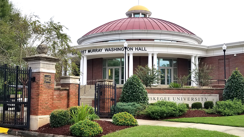 Front of Margaret Murray Washington Hall