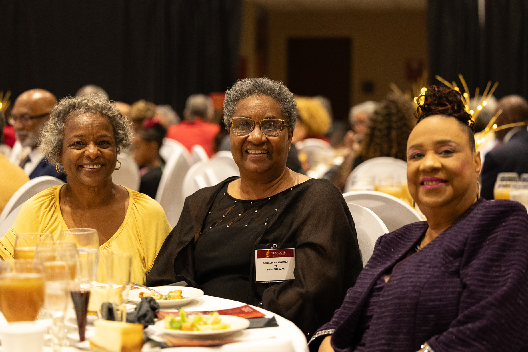 Alums at Founders' Day banquet.