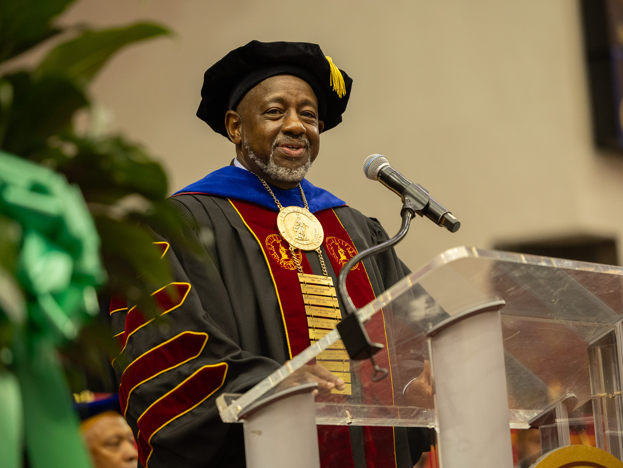 Dr. Mark A. Brown at Convocation