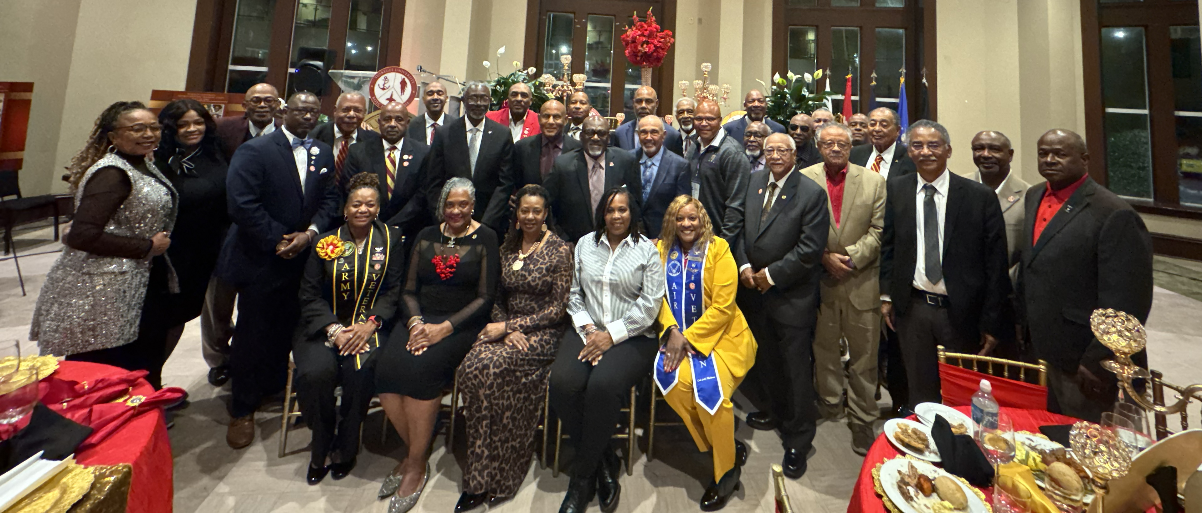 TU ROTC Hall of Fame 2025 Induction Ceremony group picture
