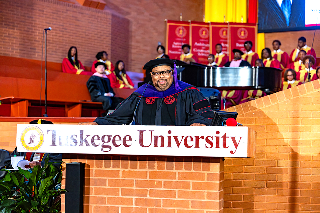 Judge Andra Sparks speaking at Founders' Day Convocation