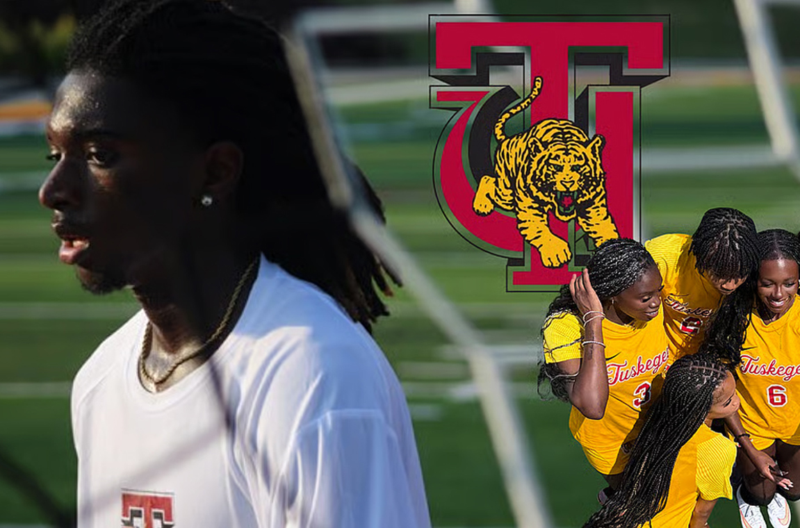 Tuskegee University men’s and women’s soccer teams