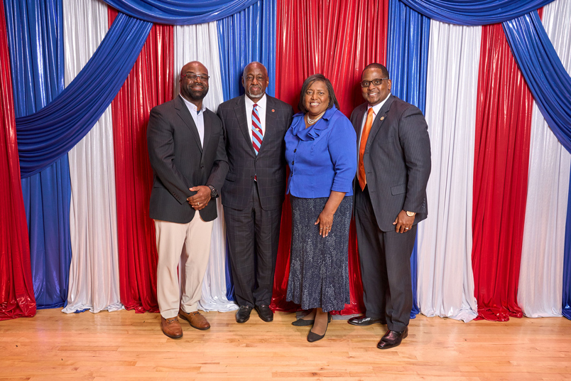 Dr. Mark A. Brown and Alumni at Dothan Area Chamber of Commerce Annual Meeting