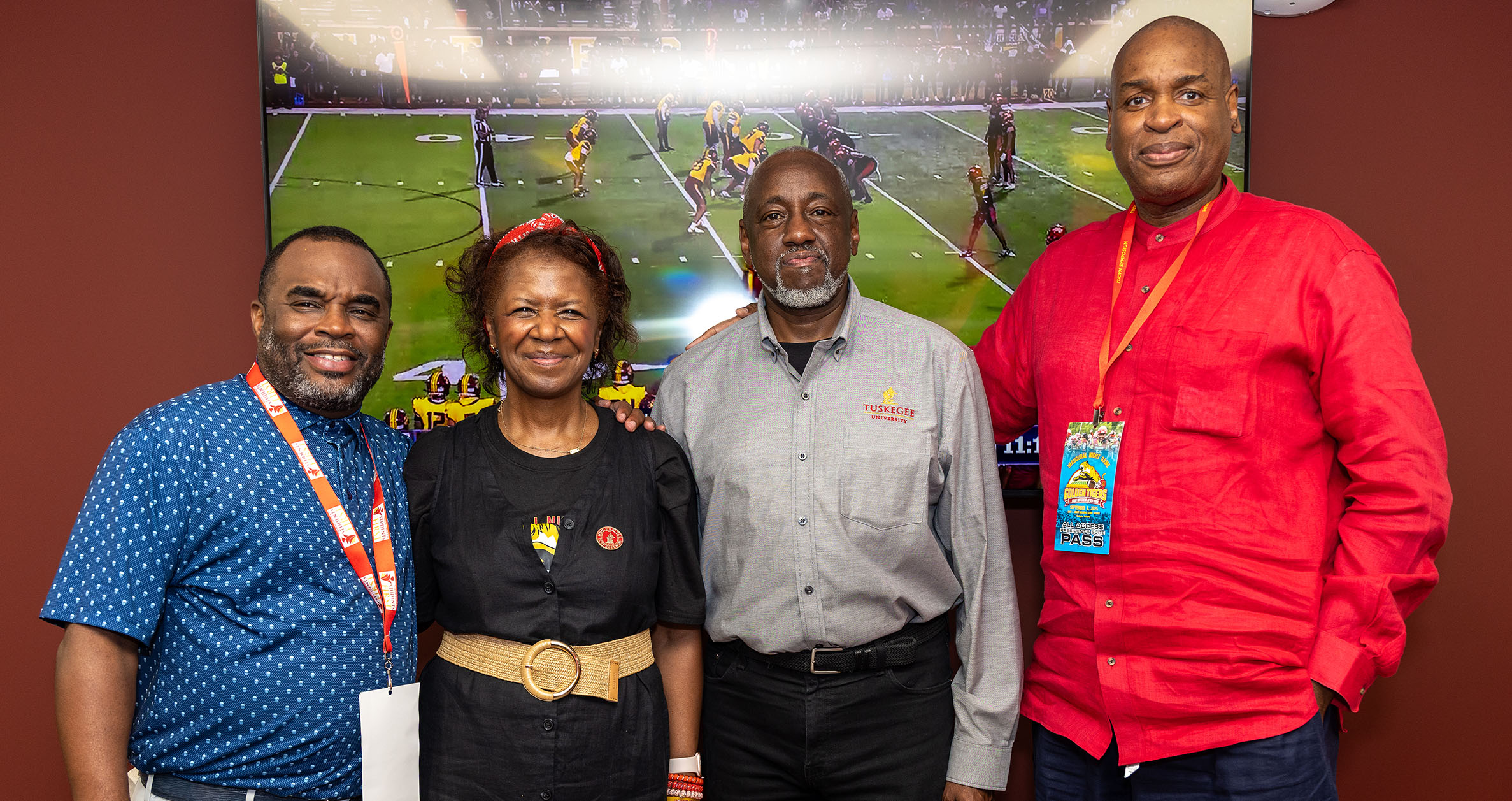 President and Mrs. Brown with Alabama Power representatives