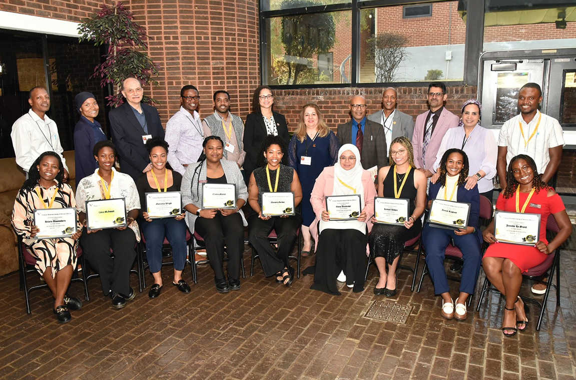 Phi Zeta Poster-Oral winners group photo